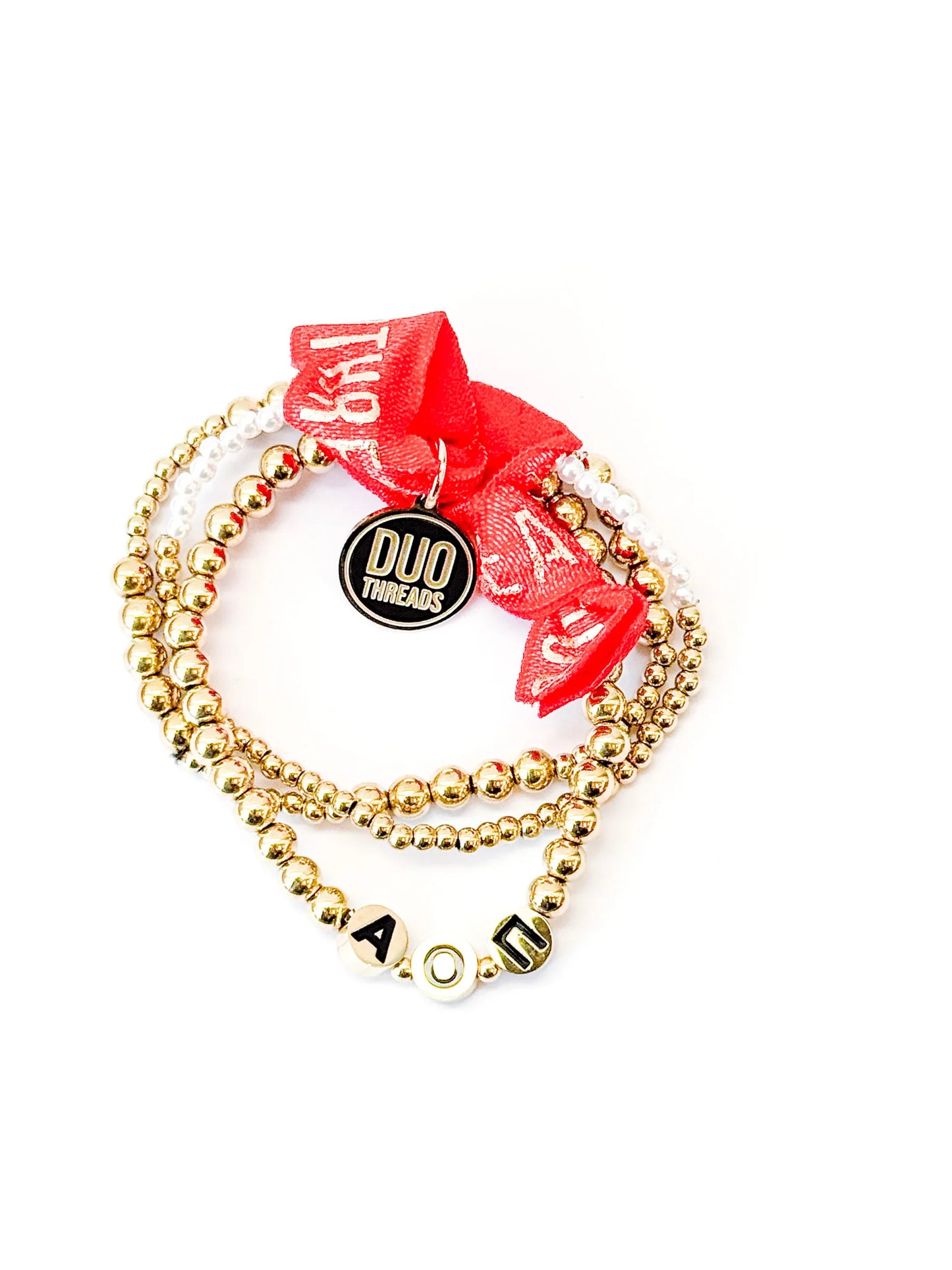 The Everyday Gold Bracelet Sorority Stack