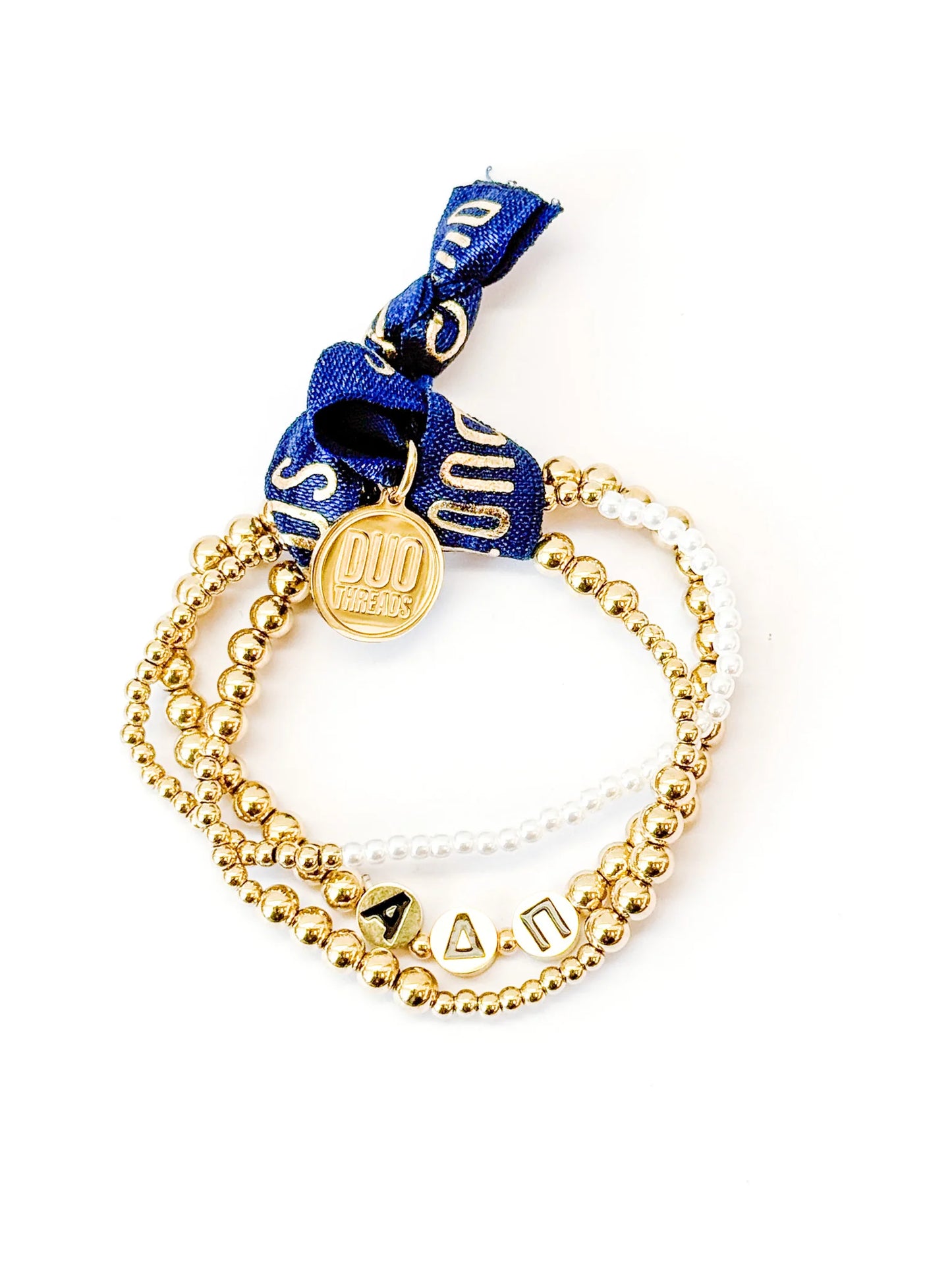 The Everyday Gold Bracelet Sorority Stack