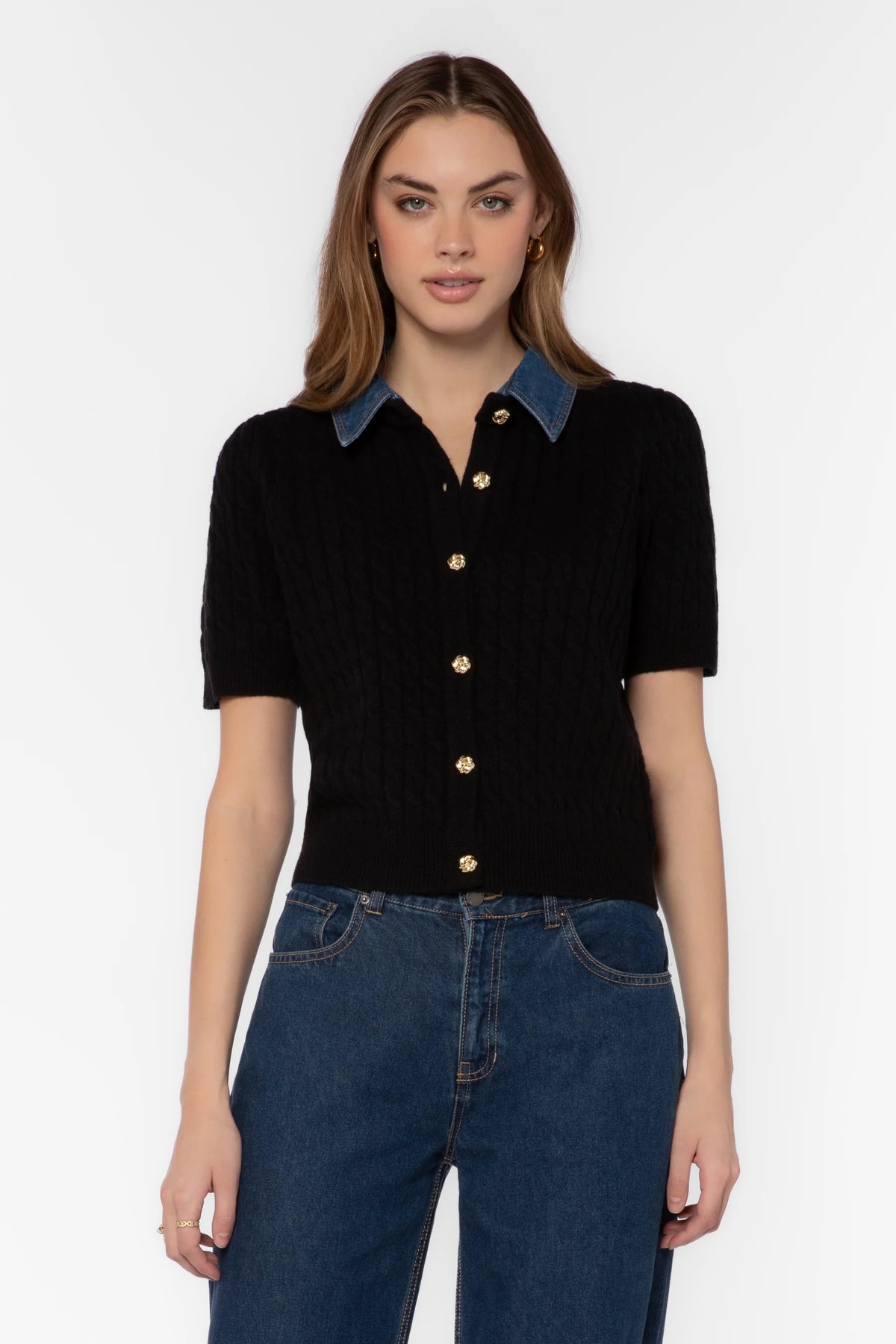 Rosie Cable Knit Top