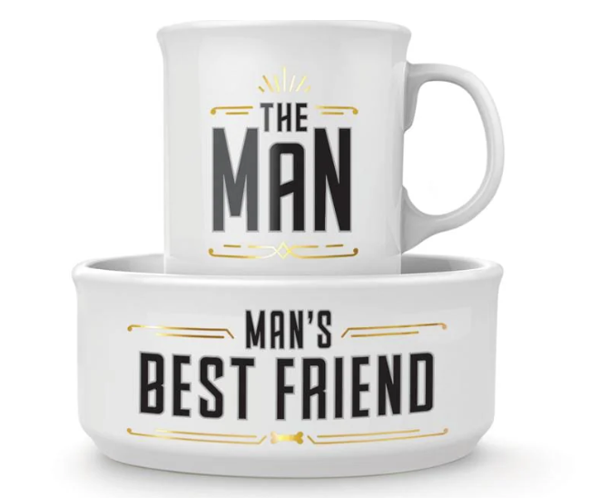 Howligans Mug & Dog Bowl Set