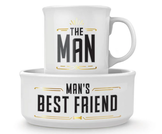 Howligans Mug & Dog Bowl Set