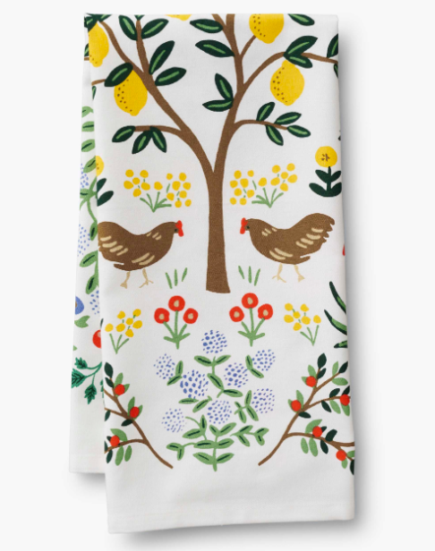 Country Farm Tea Towel