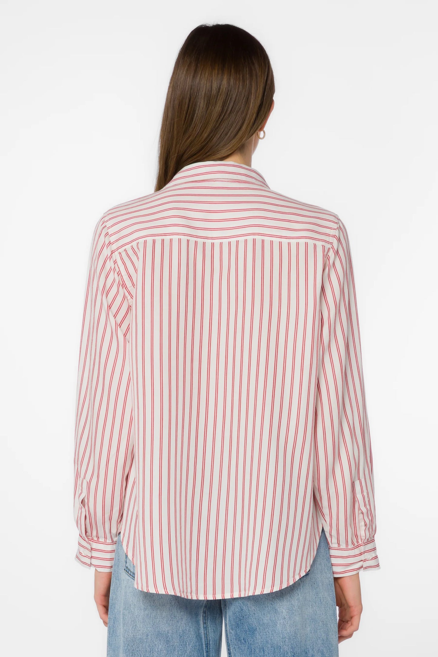 Talma Red Stripe Shirt