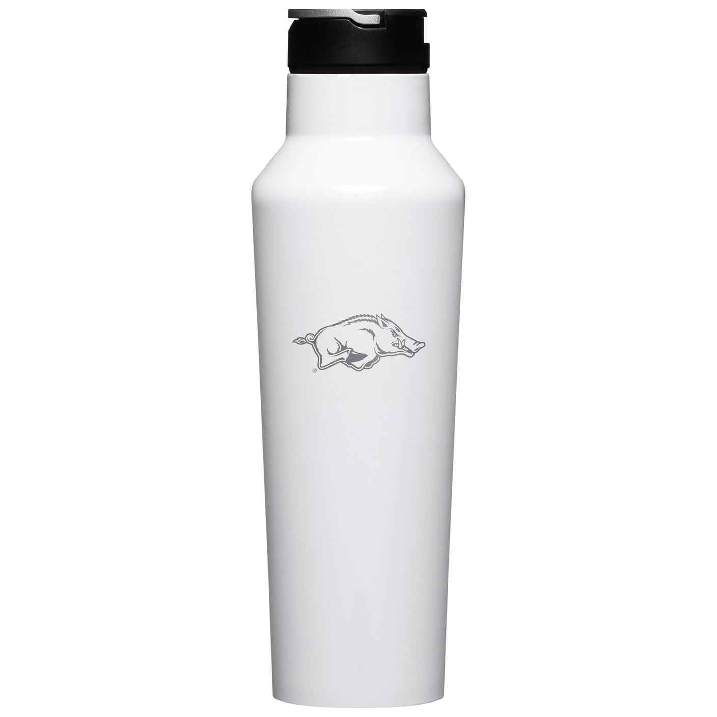Etched Razorback 20 oz Sports Canteen