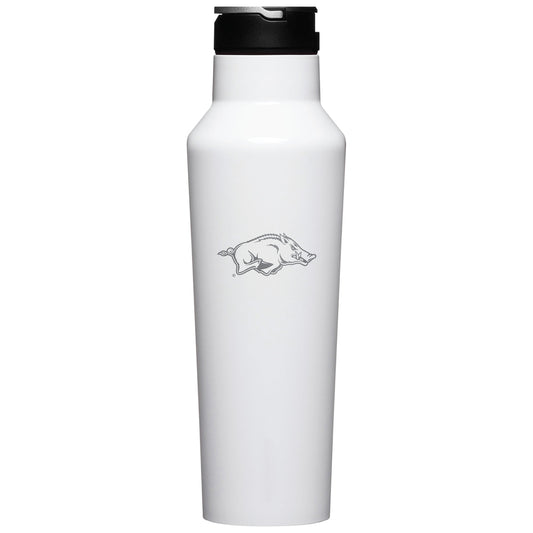 Etched Razorback 20 oz Sports Canteen