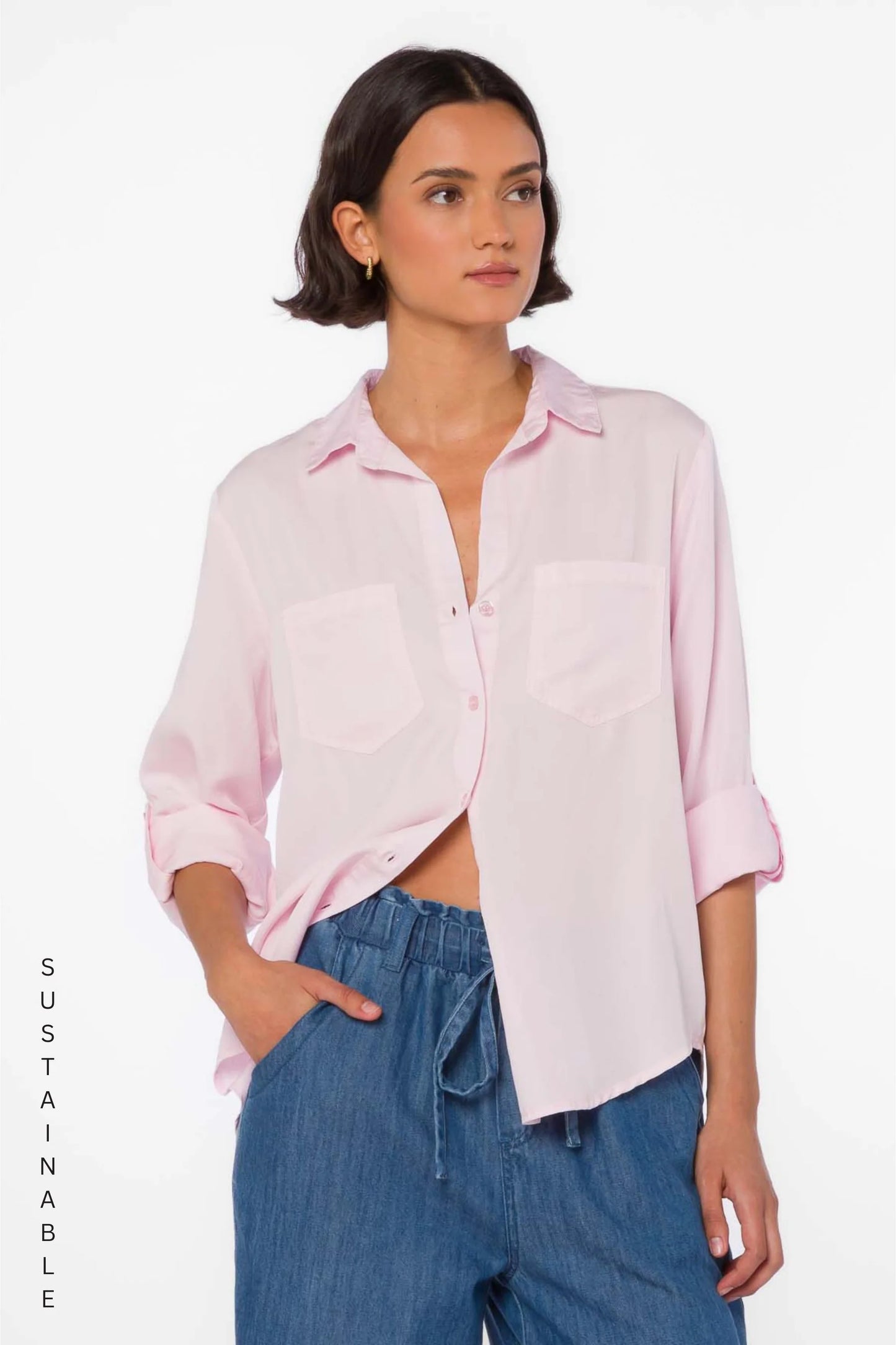 Sirena Frosty Pink Shirt