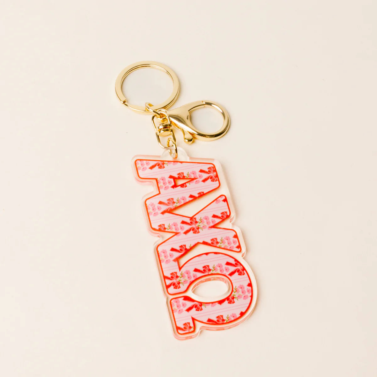 Greek Acrylic Keychain