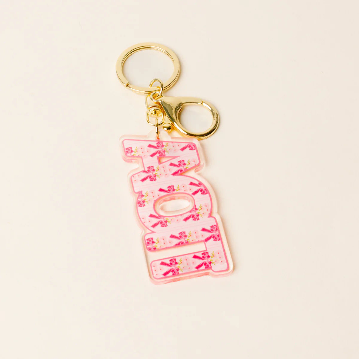 Greek Acrylic Keychain