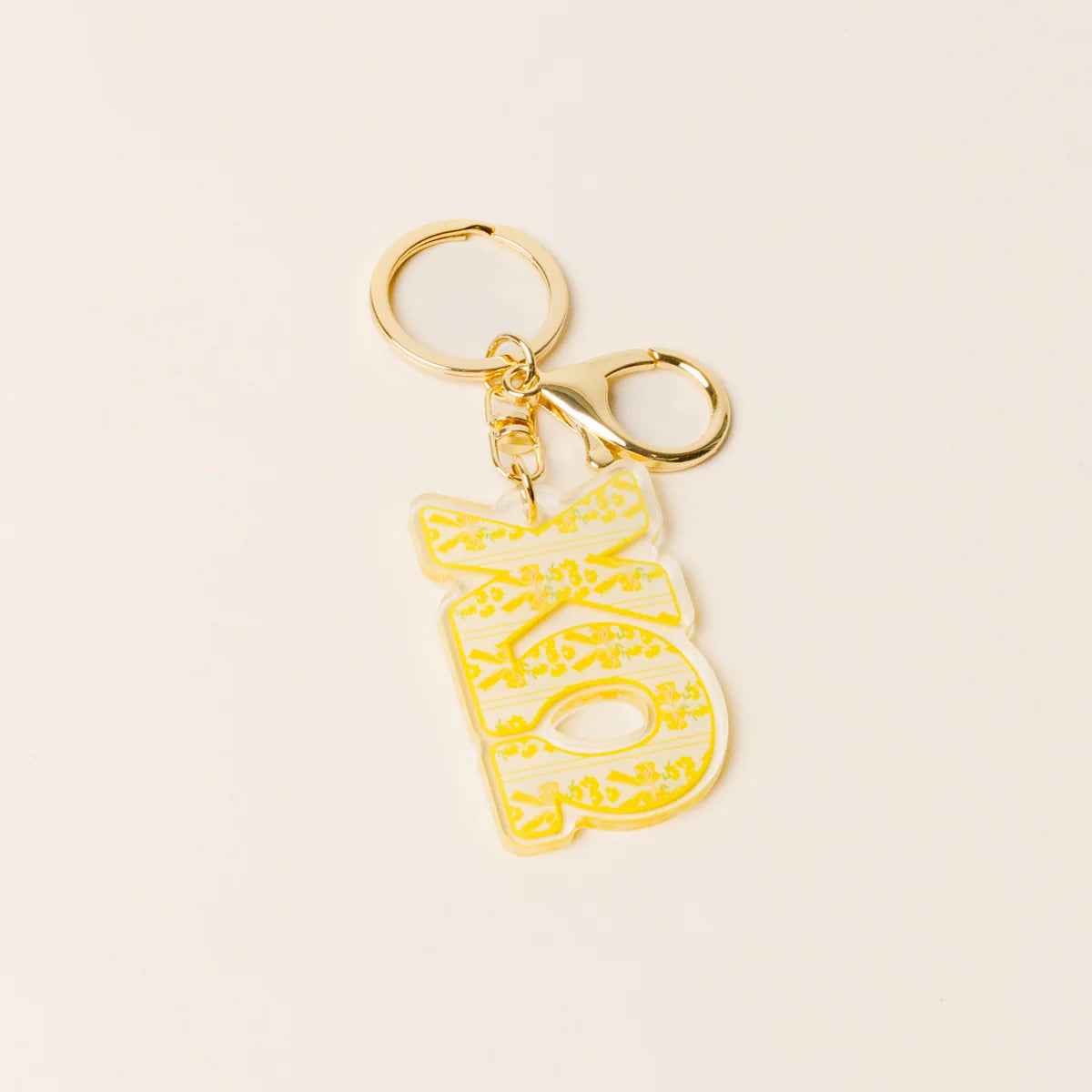 Greek Acrylic Keychain