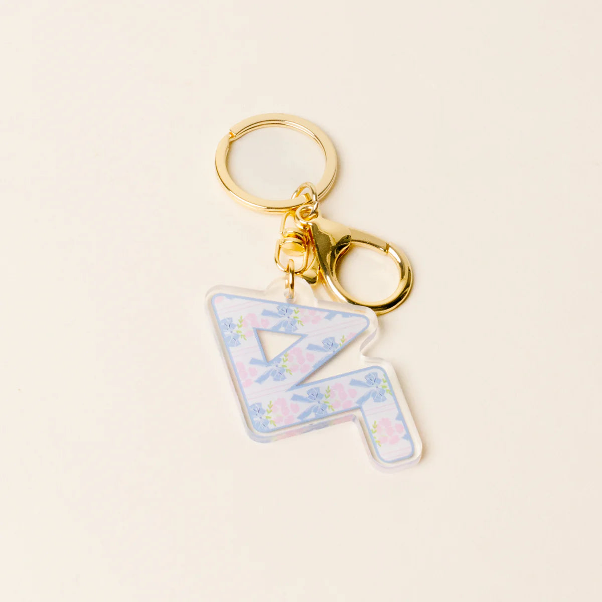 Greek Acrylic Keychain