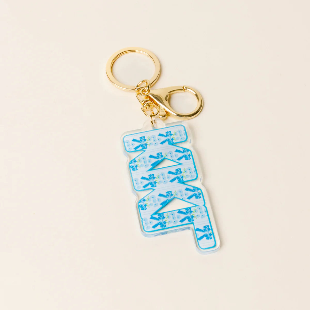 Greek Acrylic Keychain