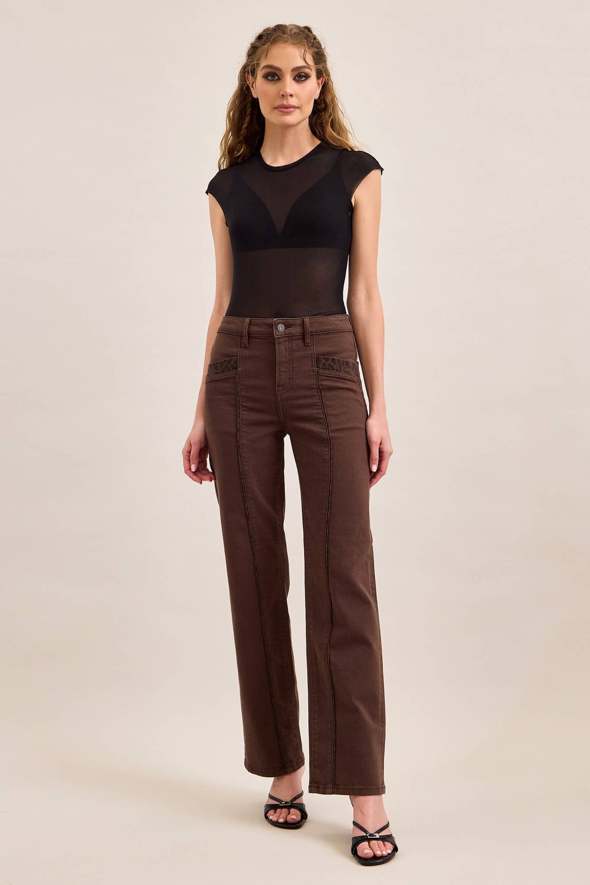 LEOPARD DETAILED CLASSIC STRAIGHT