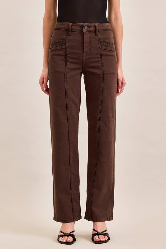 LEOPARD DETAILED CLASSIC STRAIGHT