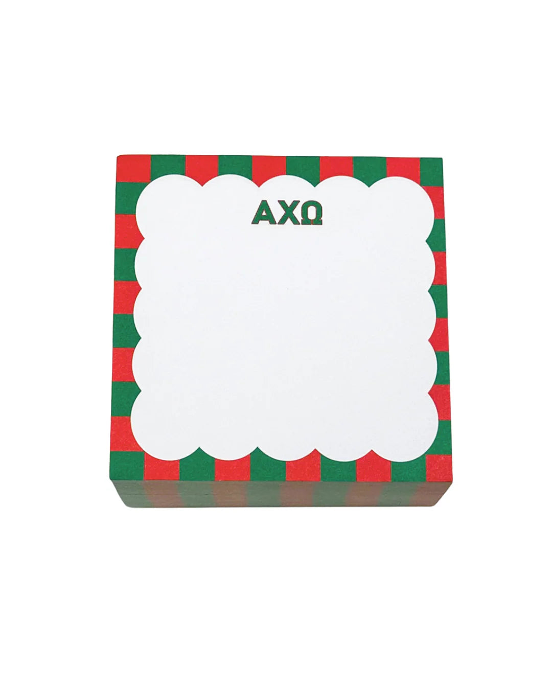 Greek Scallop Note Cube