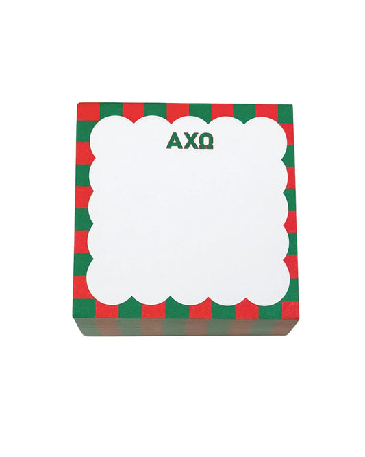 Greek Scallop Note Cube