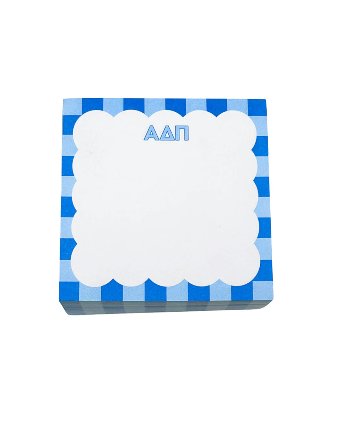 Greek Scallop Note Cube