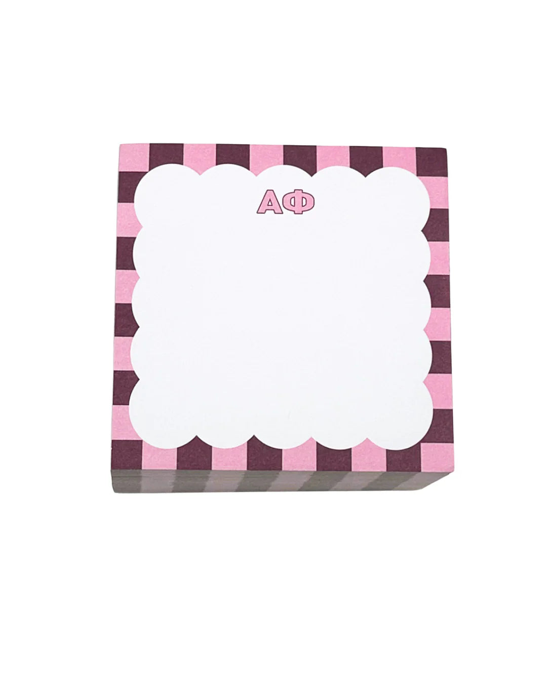 Greek Scallop Note Cube