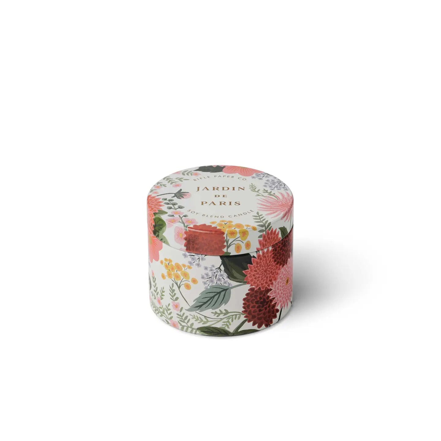 Dahlia Jardin De Paris 3oz Tin Candle