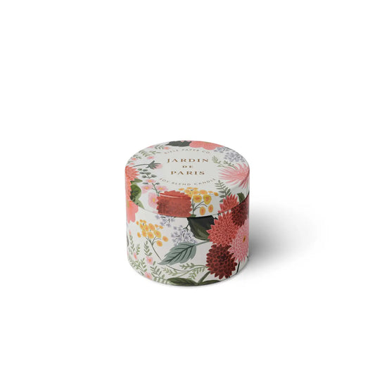 Dahlia Jardin De Paris 3oz Tin Candle