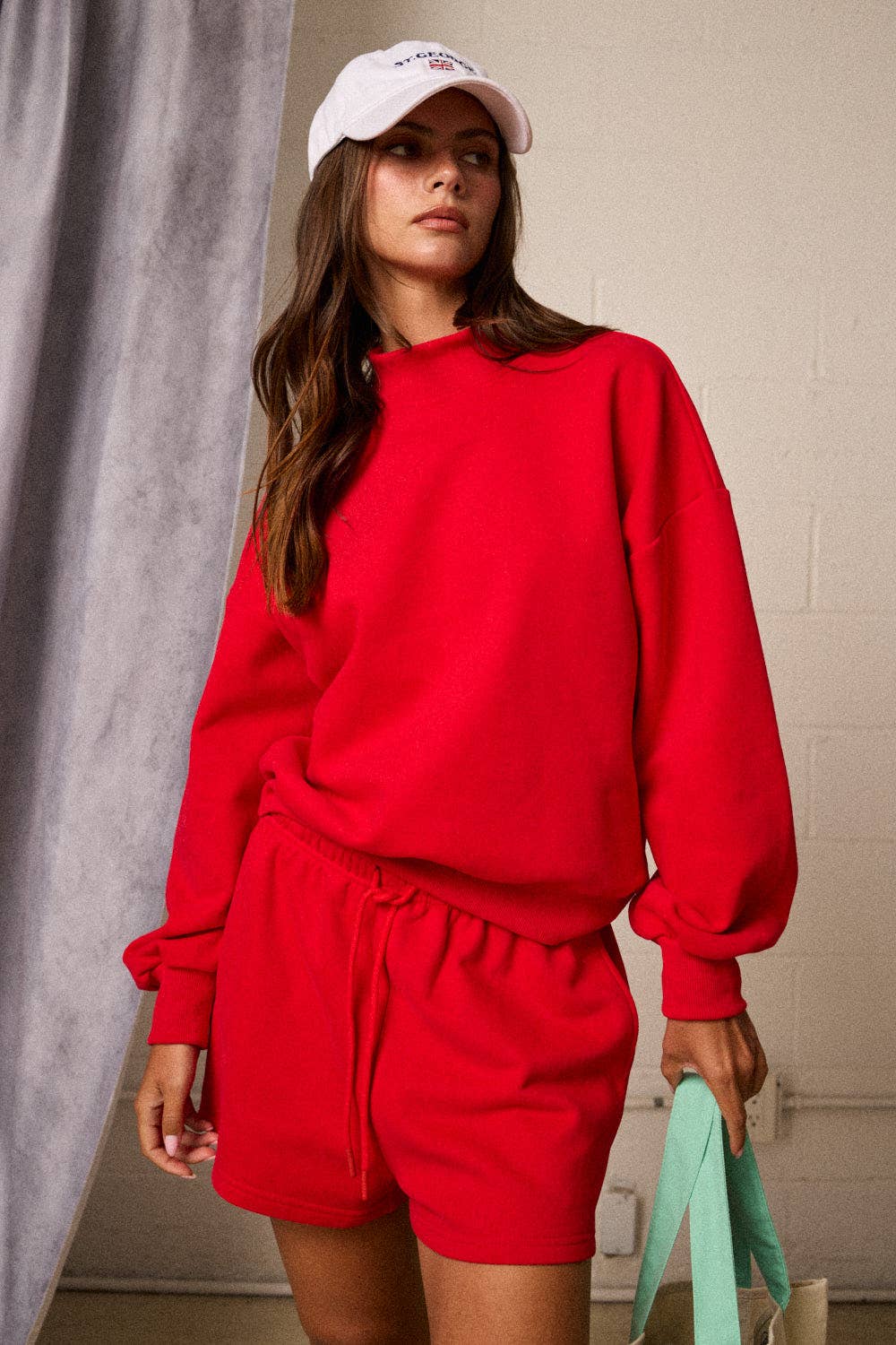Oversized Lounge Mockneck