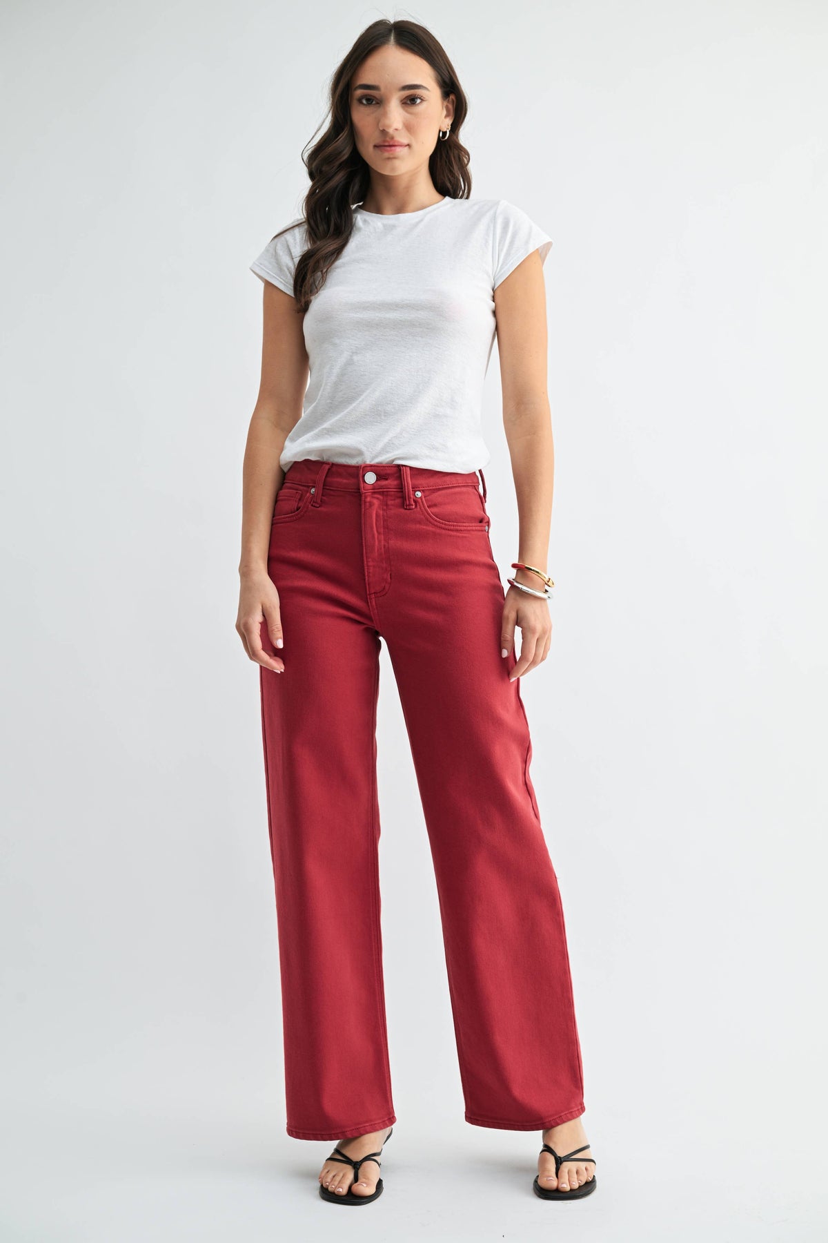 Vintage High Rise Straight Denim