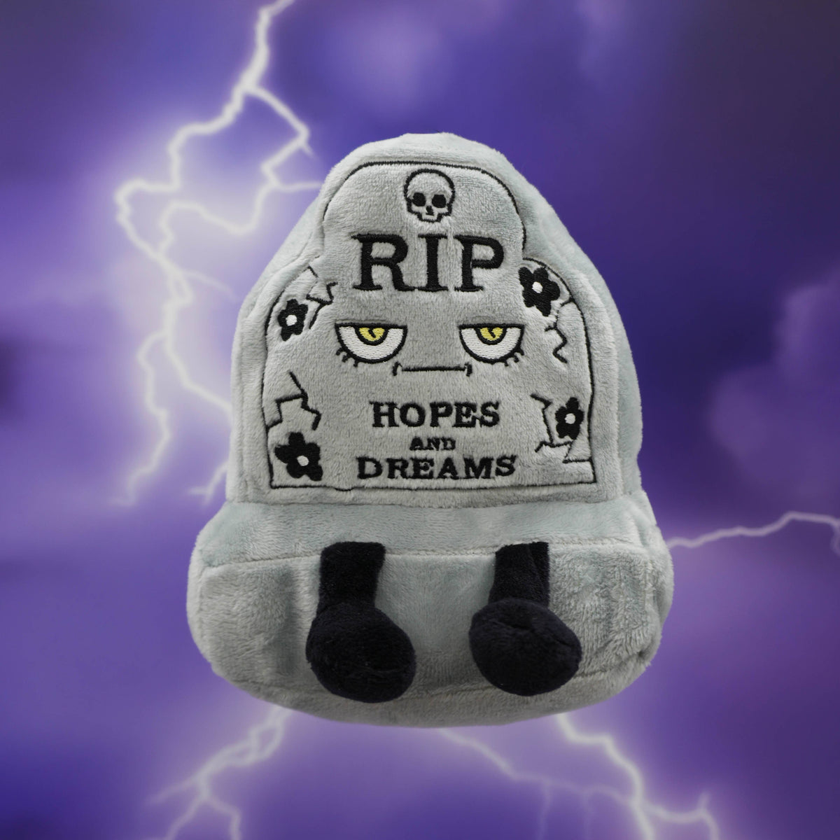 “RIP Hopes and Dreams” Headstone Plush