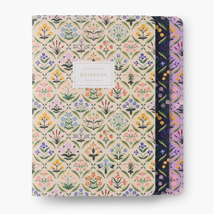 Rifle Paper Assorted Set of 3 Notebooks