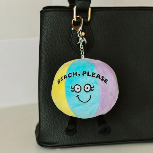 Beach Ball Bag Charm Plush