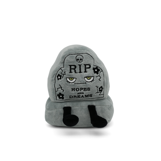 “RIP Hopes and Dreams” Headstone Plush