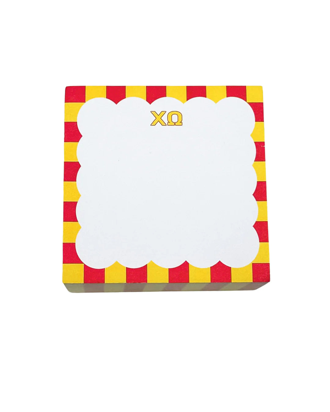 Greek Scallop Note Cube