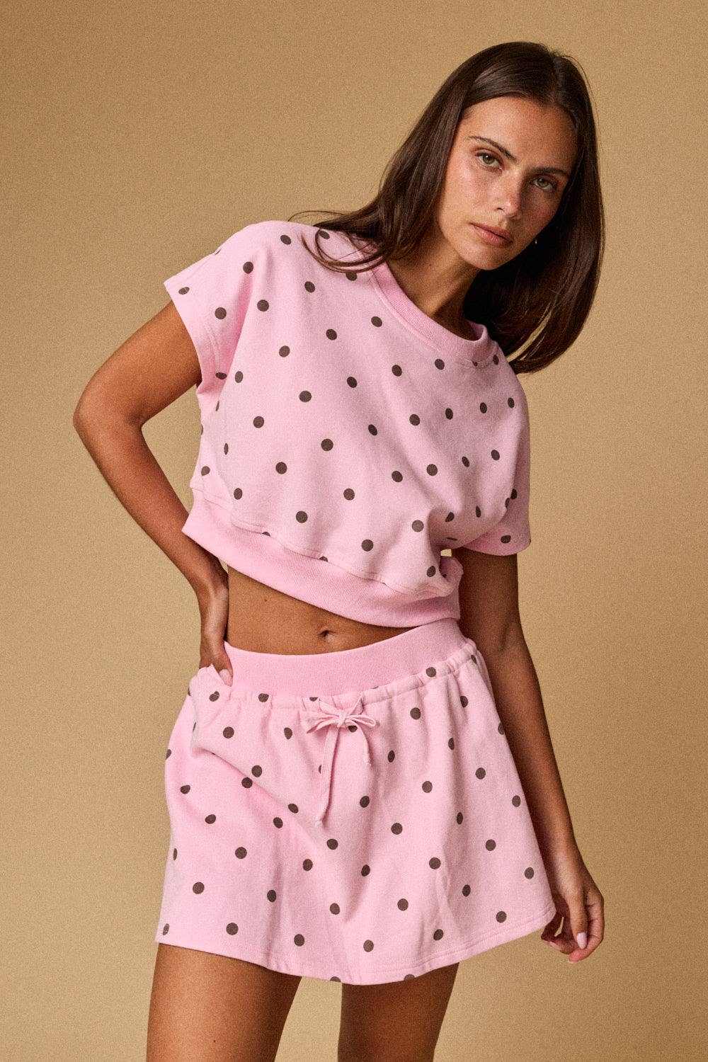 Lounge Polka Dot Skort