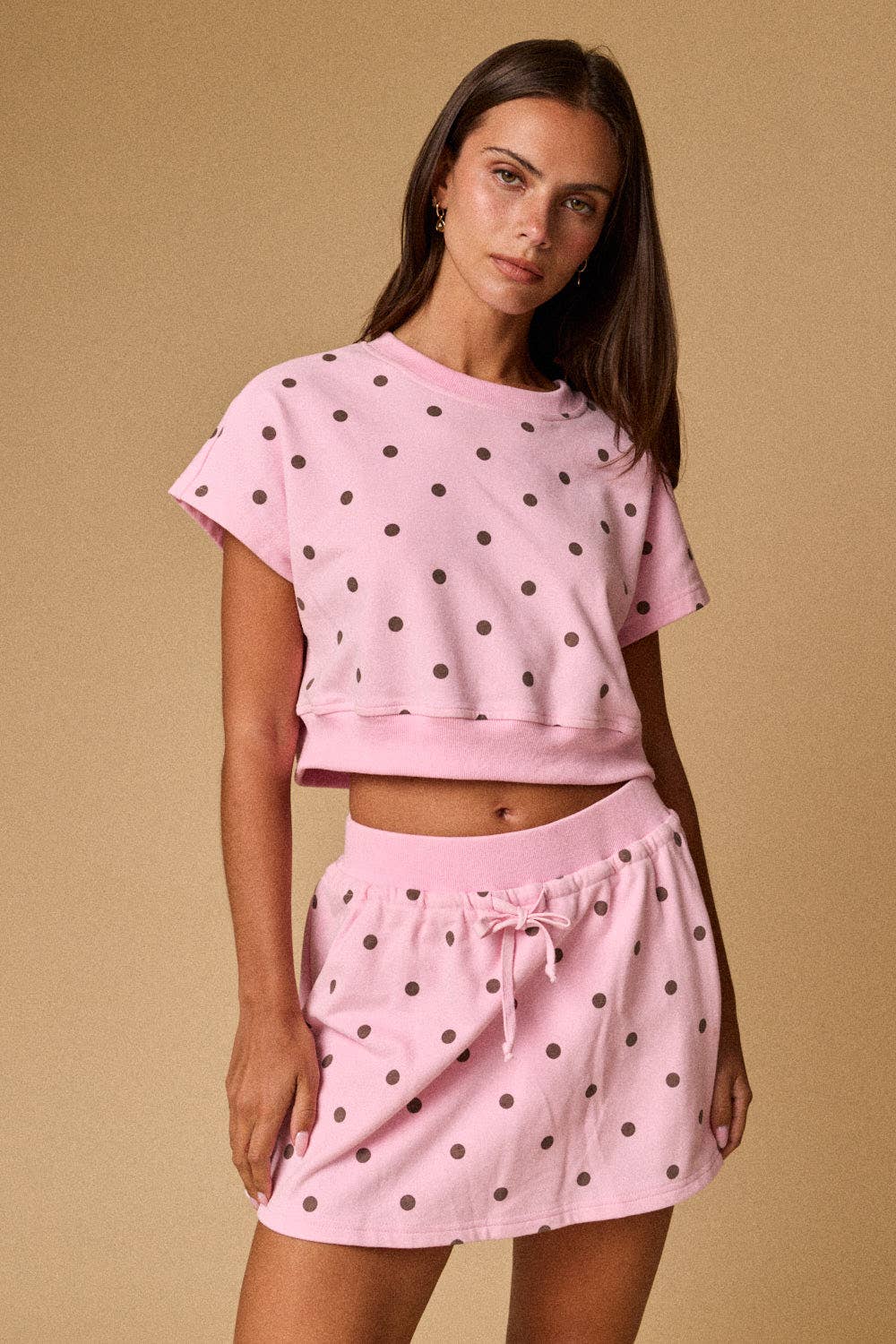 Lounge Polka Dot Skort