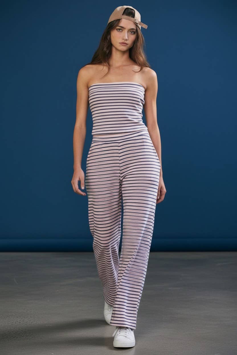 Stripe Tube Top
