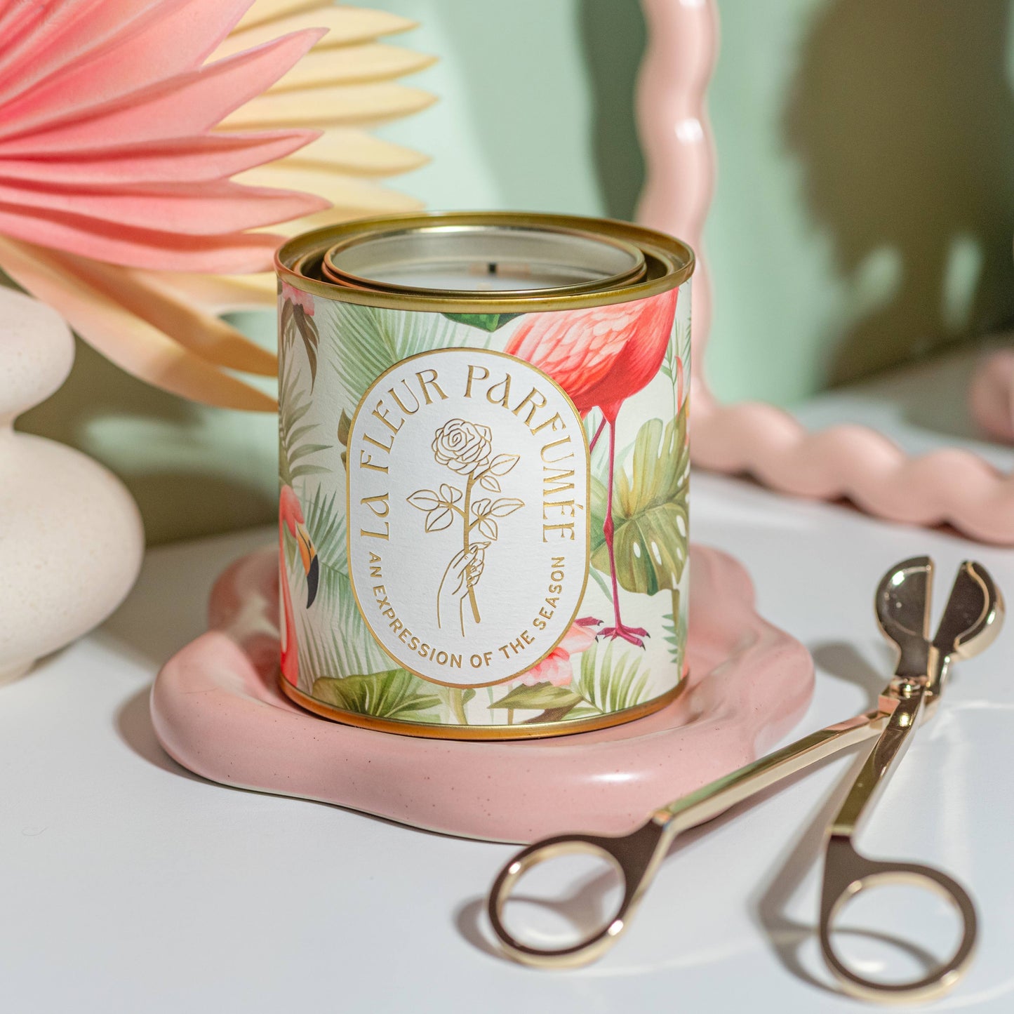 La Fleur South Beach Tin Candle