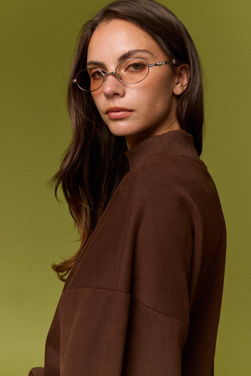 Oversized Lounge Mockneck