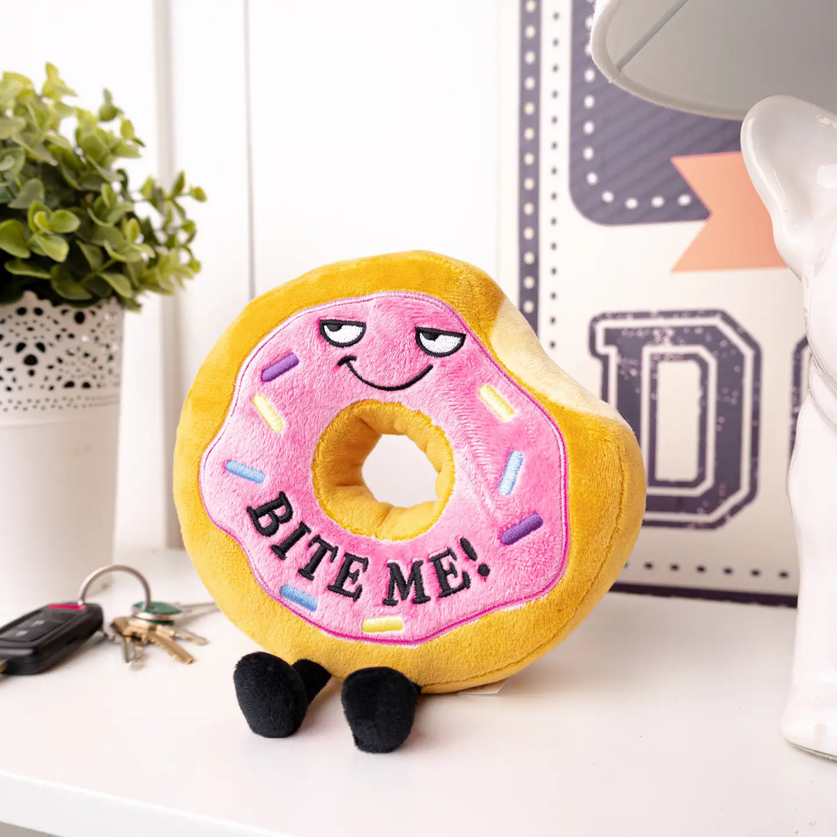 Cute Pink Donut Plushies