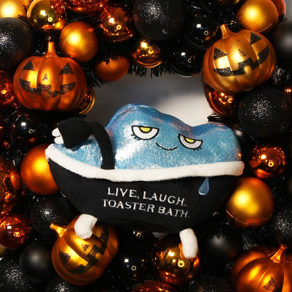 Live, Laugh, Toaster Bath Horror Plushies
