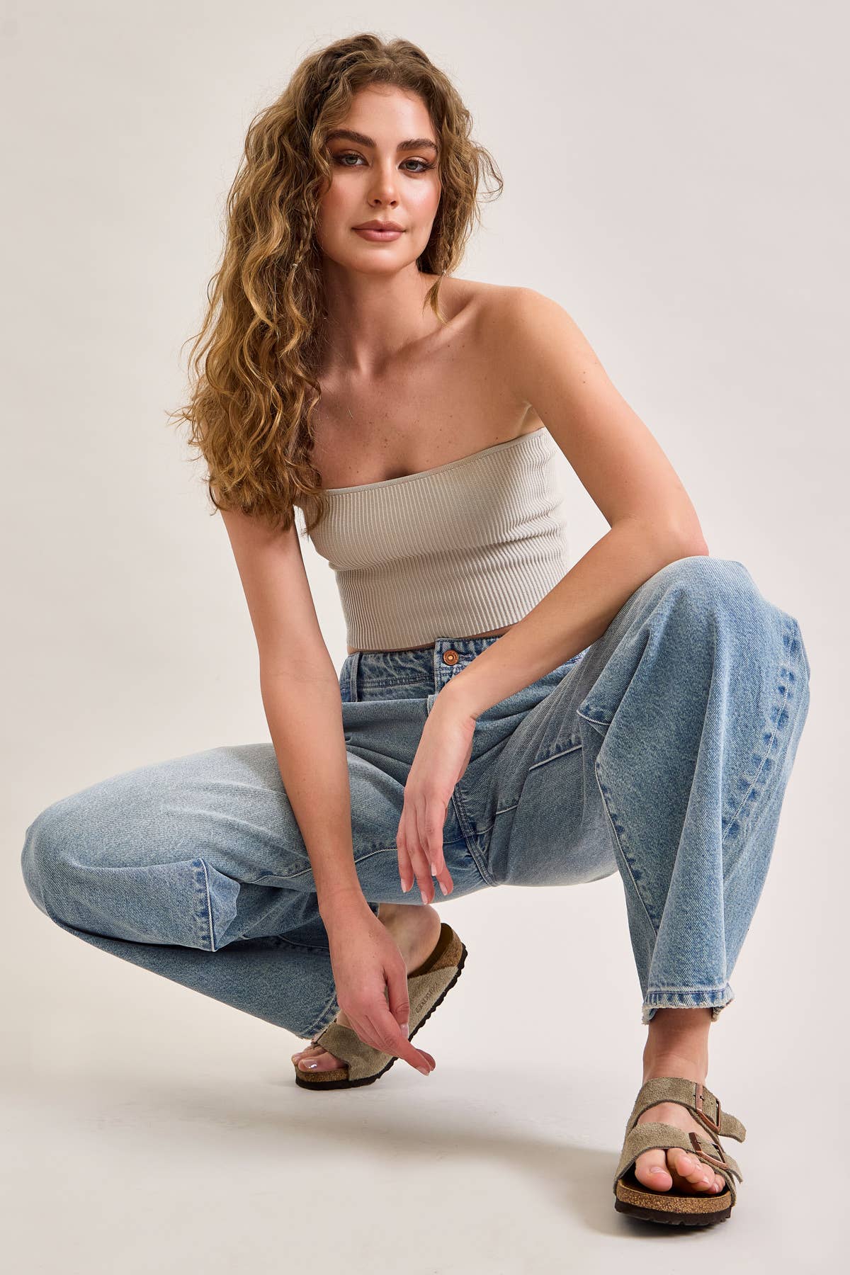 31” INSEAM BARREL FIT JEAN