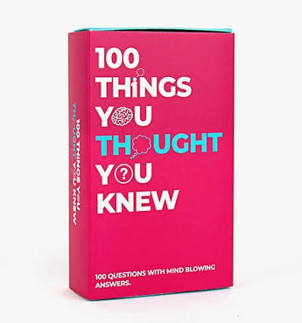 100 Things You Thought You Knew