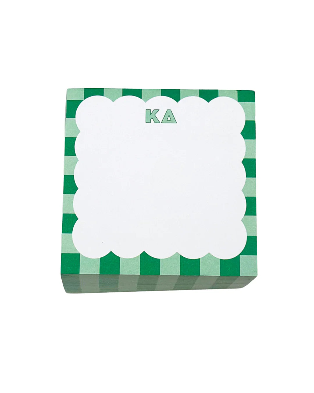Greek Scallop Note Cube