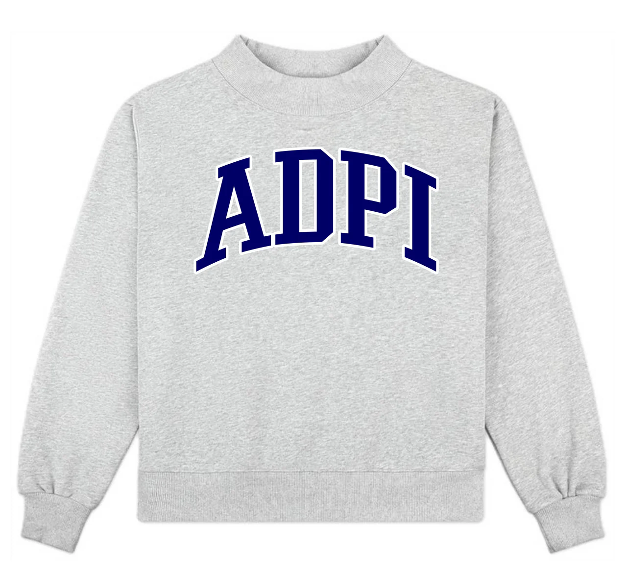 Campus Mock Neck Crew