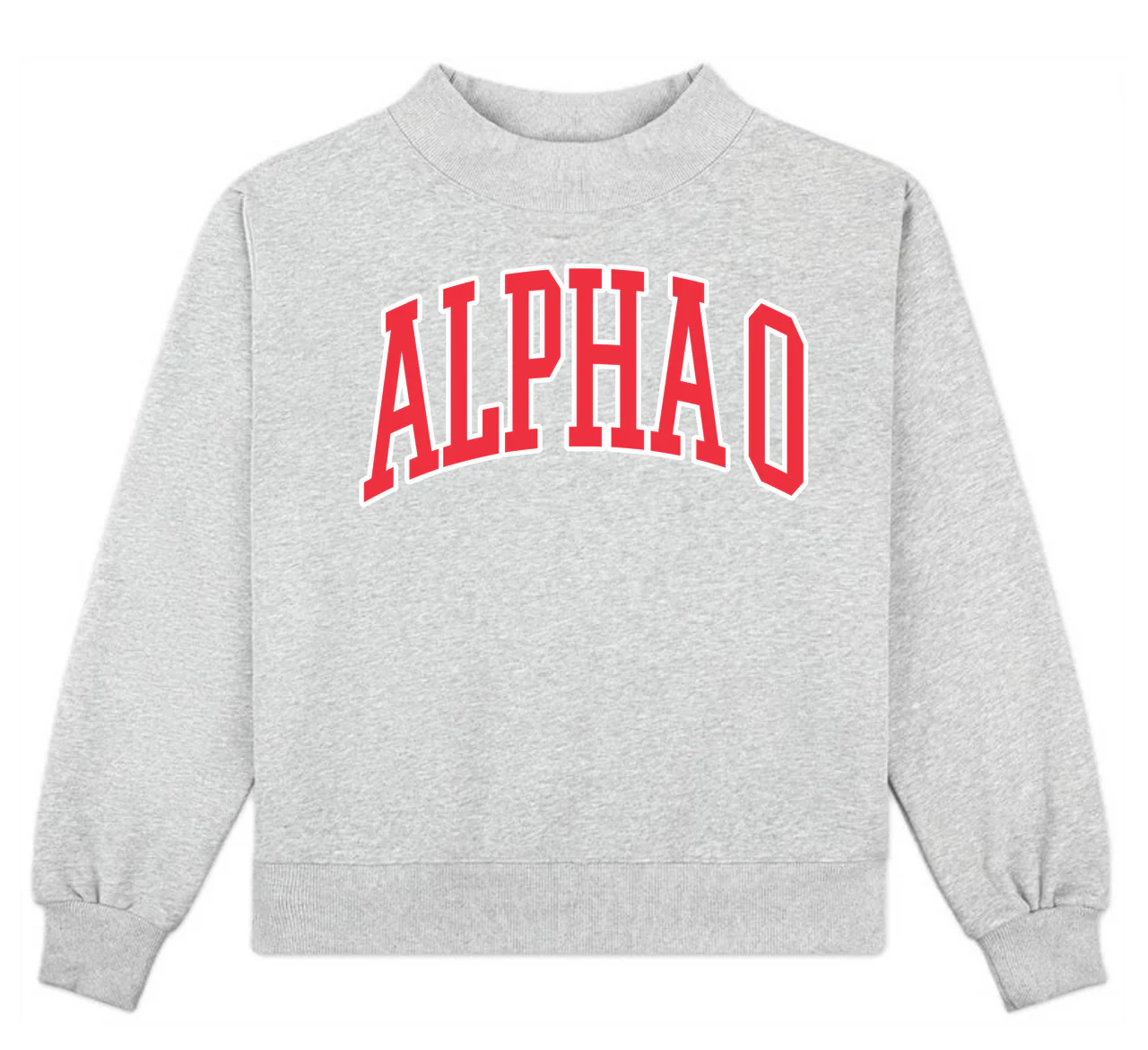 Campus Mock Neck Crew