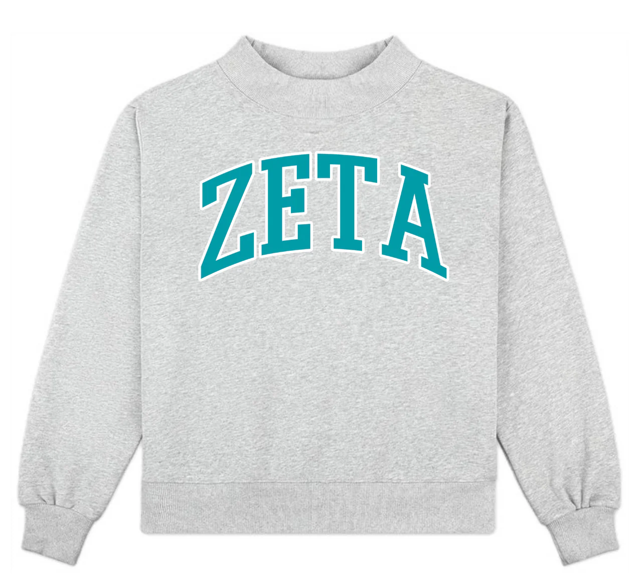 Campus Mock Neck Crew
