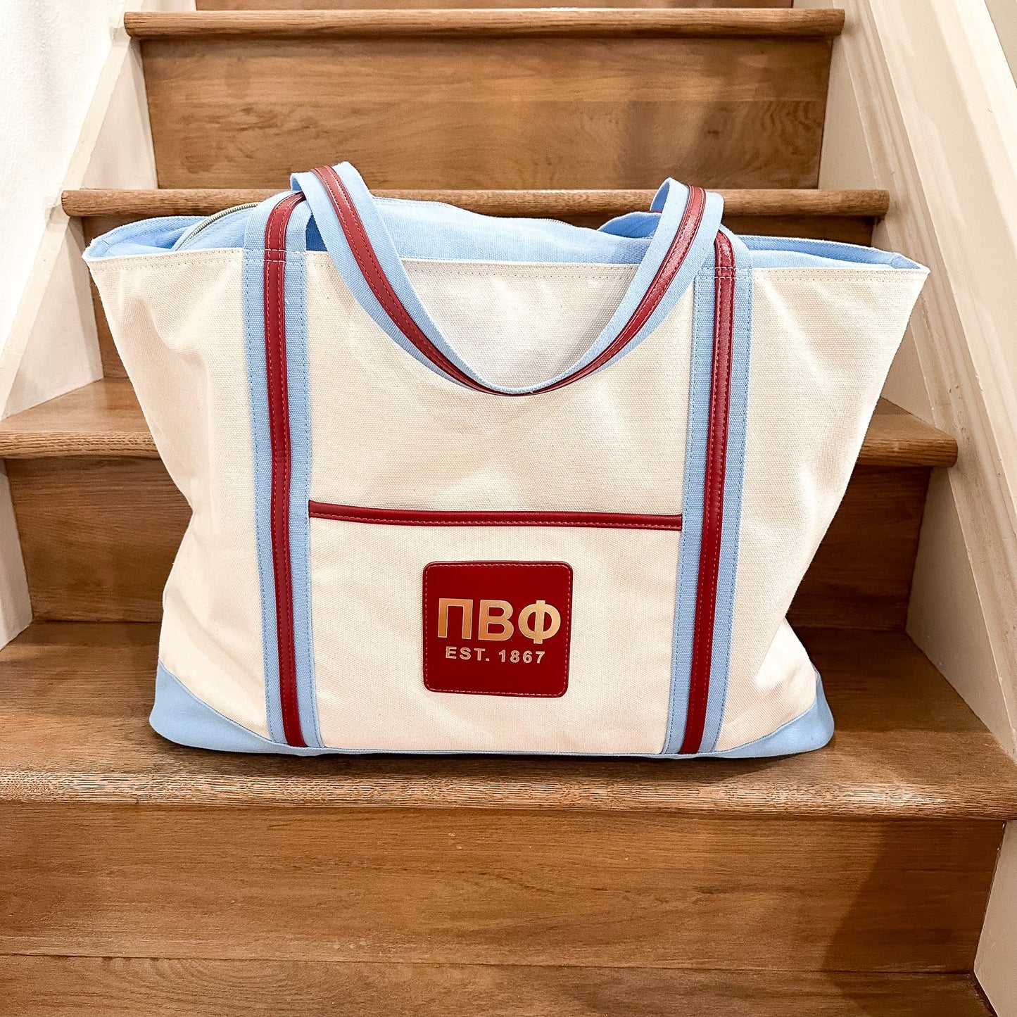 Greek Weekender Tote