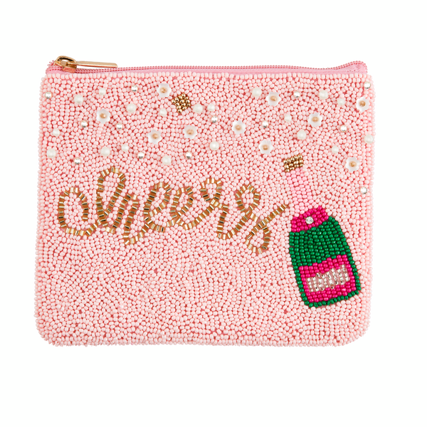 Holiday Beaded Pouch