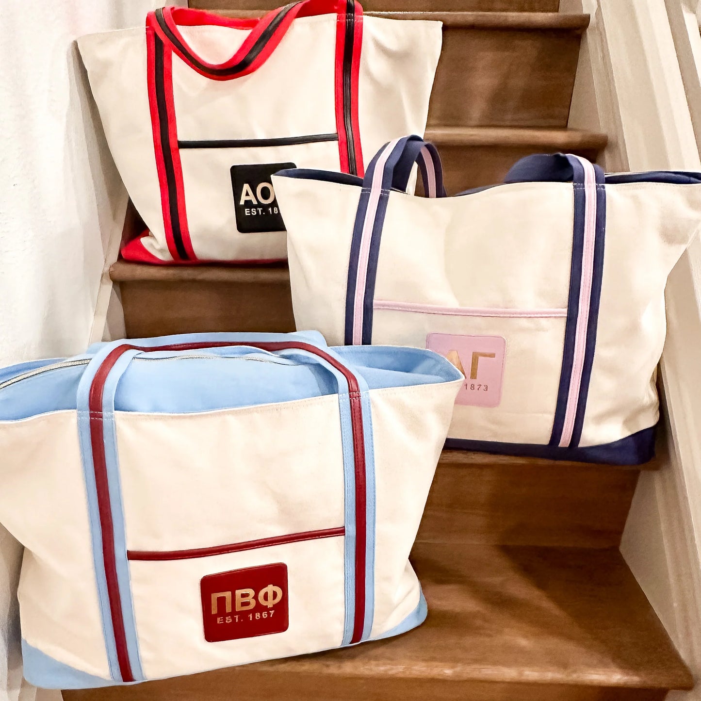 Greek Weekender Tote