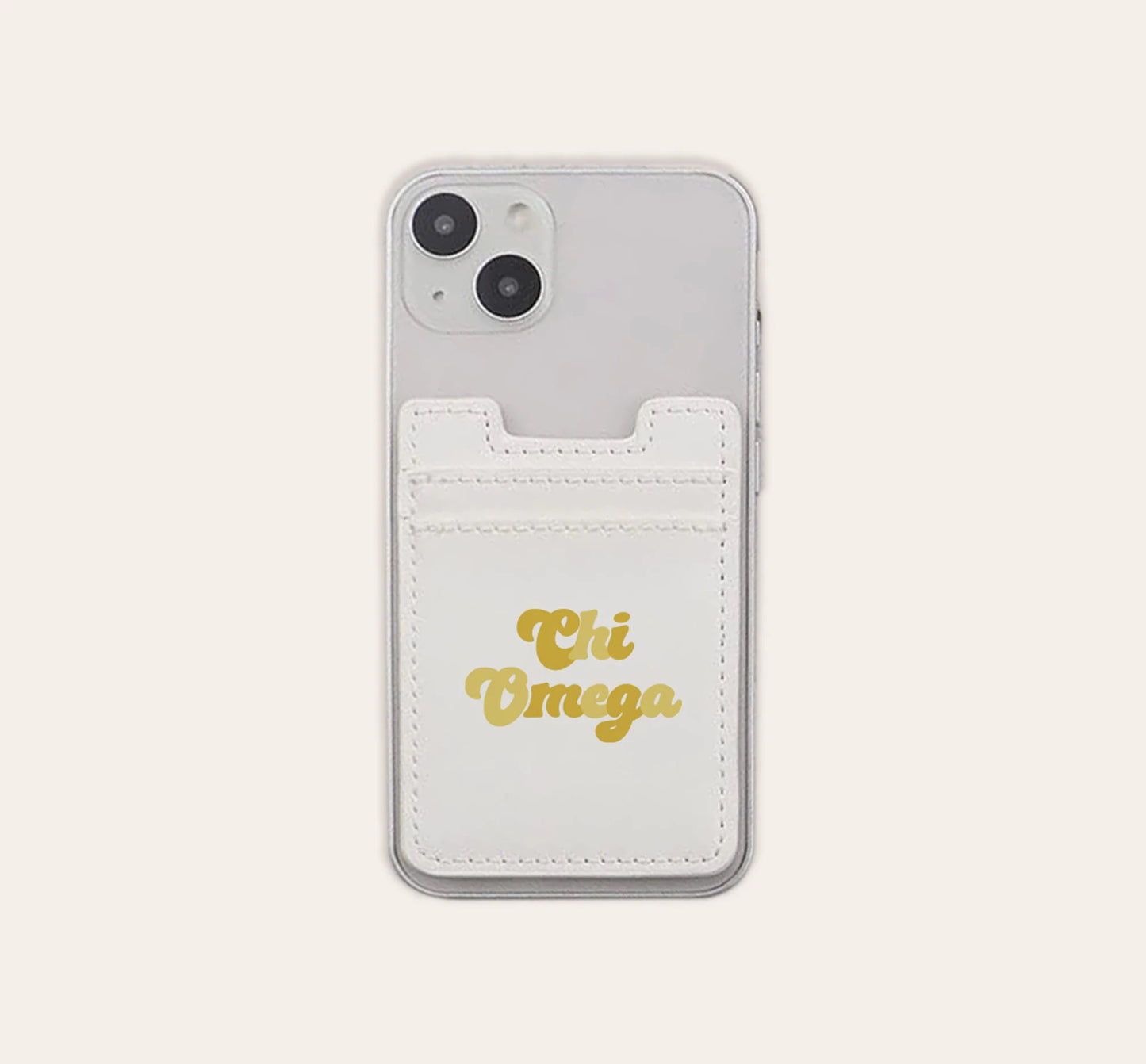 Greek Stick-On Phone Wallet