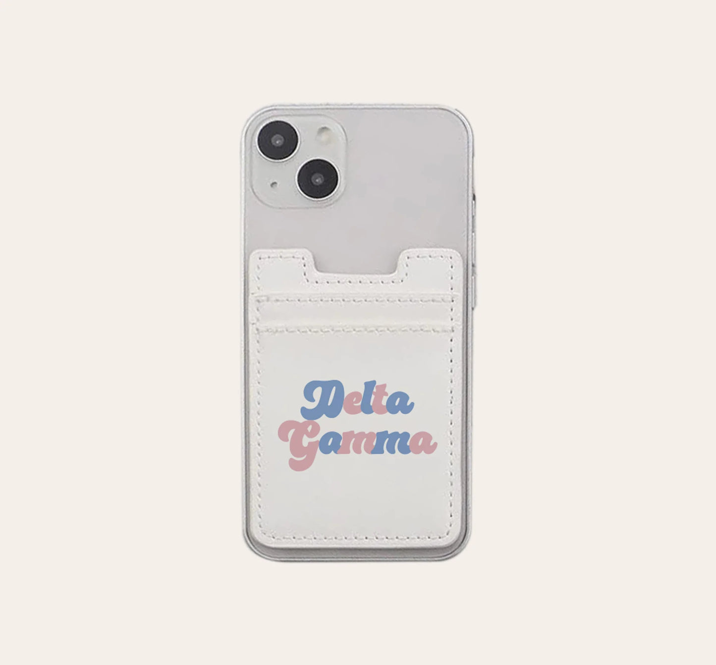 Greek Stick-On Phone Wallet