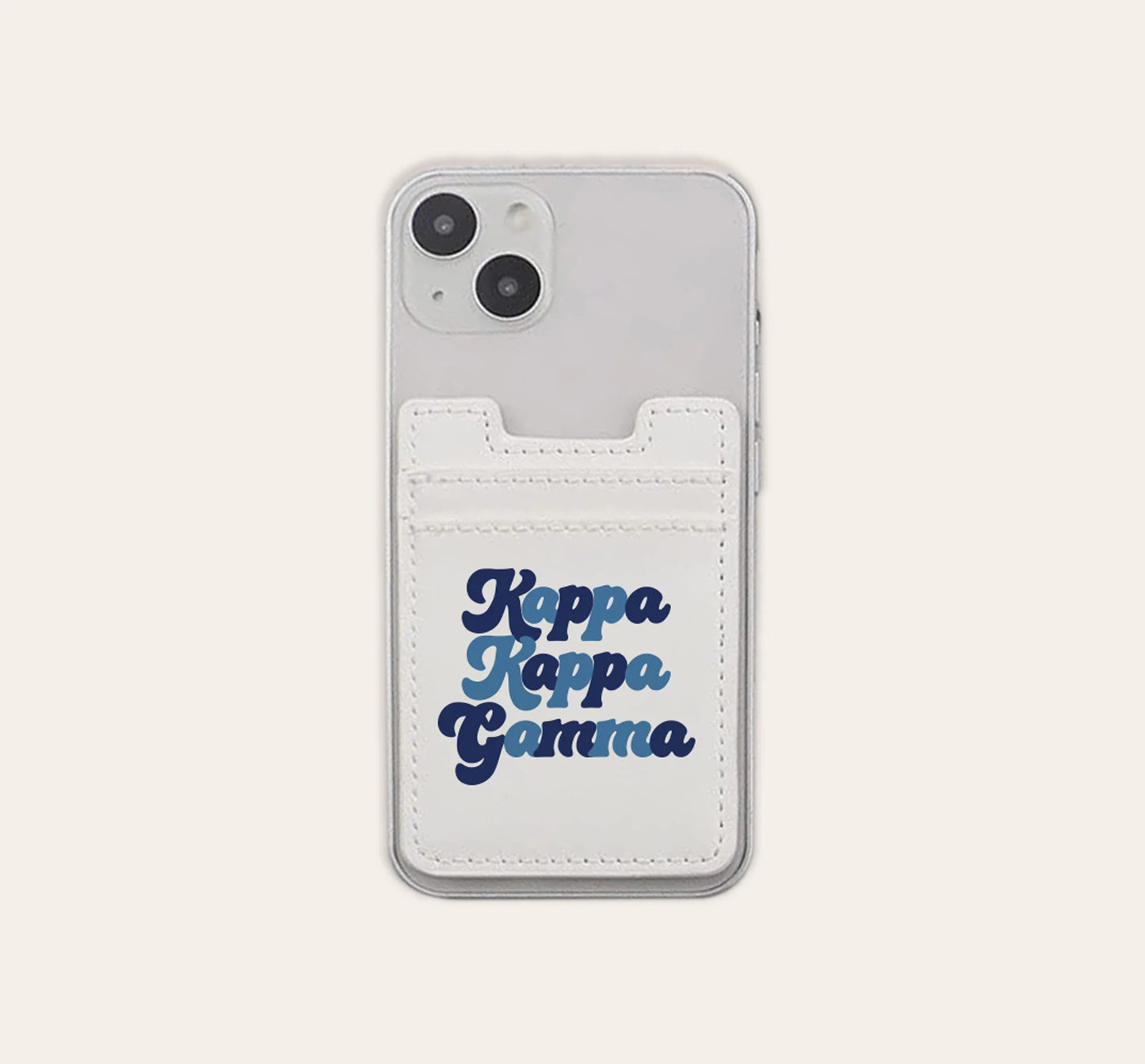 Greek Stick-On Phone Wallet