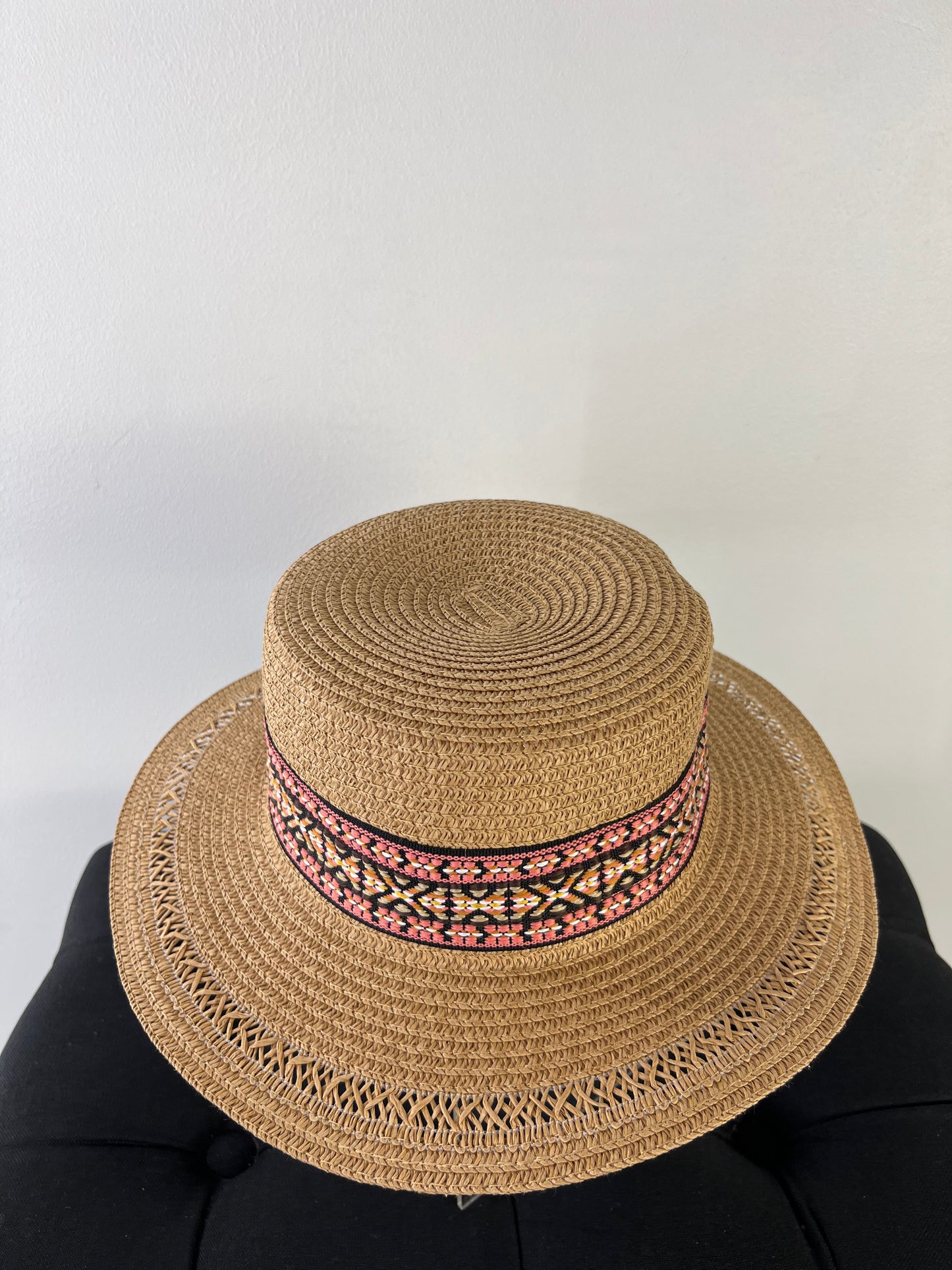 Aztec Band Boater Hat